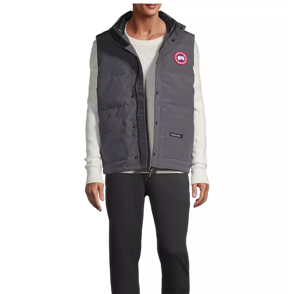 Unisex Canada goose vest Titanium Admiral Blue